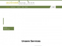 archivwerk.com Webseite Vorschau