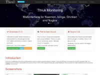 thruk.org Webseite Vorschau