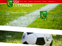 ssv-luettingen.de Webseite Vorschau