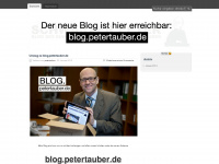petertauber.wordpress.com Webseite Vorschau