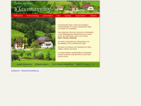klausmannhof.de Webseite Vorschau