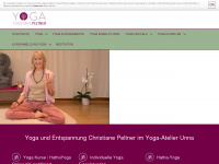 yoga-peltner.de Webseite Vorschau