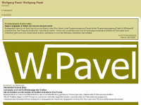 wpavel.de Webseite Vorschau