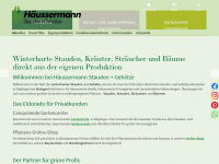 haeussermann.com Webseite Vorschau