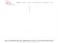 blumenhaus-wilco.de Webseite Vorschau