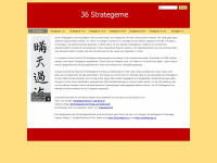36-strategeme.de Webseite Vorschau