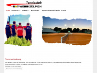 tennis-am-see.de Webseite Vorschau