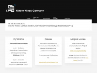 ninety-nines.de Webseite Vorschau