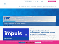 fdp-sense.ch Webseite Vorschau
