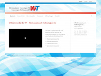 wt-sa.ch Webseite Vorschau