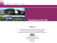 gvwf.ch Webseite Vorschau