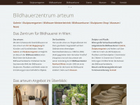 arteum.at Webseite Vorschau
