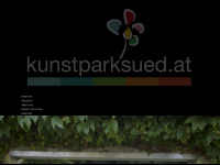 kunstparksued.at Webseite Vorschau