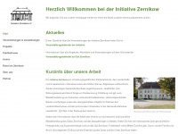 initiative-zernikow.de Webseite Vorschau