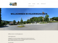 volkringhausen.de Webseite Vorschau