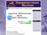 hundesportverein-gueltstein.de Webseite Vorschau