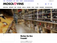 moscavins.ch Webseite Vorschau