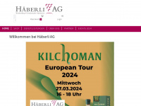 haeberli-weine.ch Webseite Vorschau