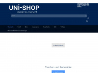 uni-shop-jena.de Webseite Vorschau