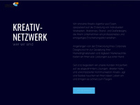 kreativ-netzwerk.com Webseite Vorschau