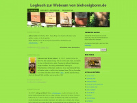 bienenwebcam.wordpress.com Webseite Vorschau
