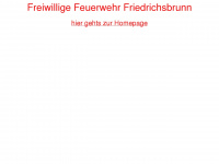 feuerwehr-friedrichsbrunn.de Thumbnail
