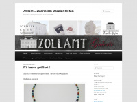zollamt-galerie.de Webseite Vorschau