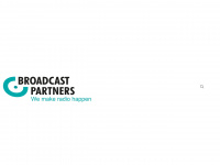 broadcastpartners.nl Webseite Vorschau