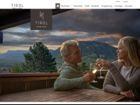 hotelcafetirol.com Webseite Vorschau