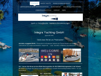 integra-yachting.ch Webseite Vorschau
