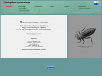 hydrobiologie.com Webseite Vorschau