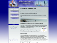 nordseeferienhaus-christian.de Webseite Vorschau