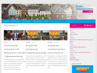 fdp-rheinberg.de Webseite Vorschau