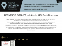 bernexpo.ch Webseite Vorschau