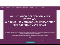 waelchlifeste.ch Webseite Vorschau