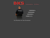 bks-sicherheitsdienst.ch Webseite Vorschau