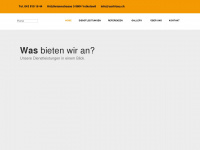carli-bau.ch Webseite Vorschau