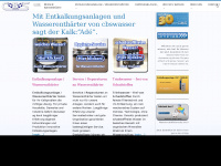 cbswasser.ch Webseite Vorschau