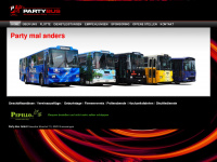 party-bus.ch Webseite Vorschau