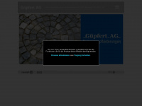 guepfert.ch Webseite Vorschau
