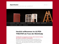 alpentheater.ch Webseite Vorschau