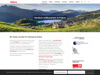 falera.net Webseite Vorschau