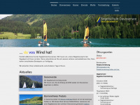davossail.ch Webseite Vorschau