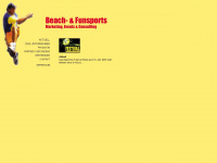 beachsports.de Webseite Vorschau