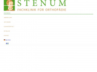 stenum-ortho.de Webseite Vorschau