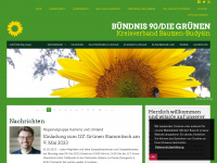 gruene-bautzen.de Webseite Vorschau