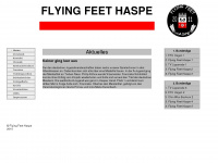 federfussball-haspe.de Webseite Vorschau