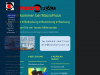 macroflock.de Webseite Vorschau