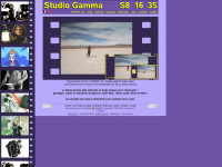 studiogamma.be Webseite Vorschau