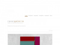 rossigaleria.de Webseite Vorschau